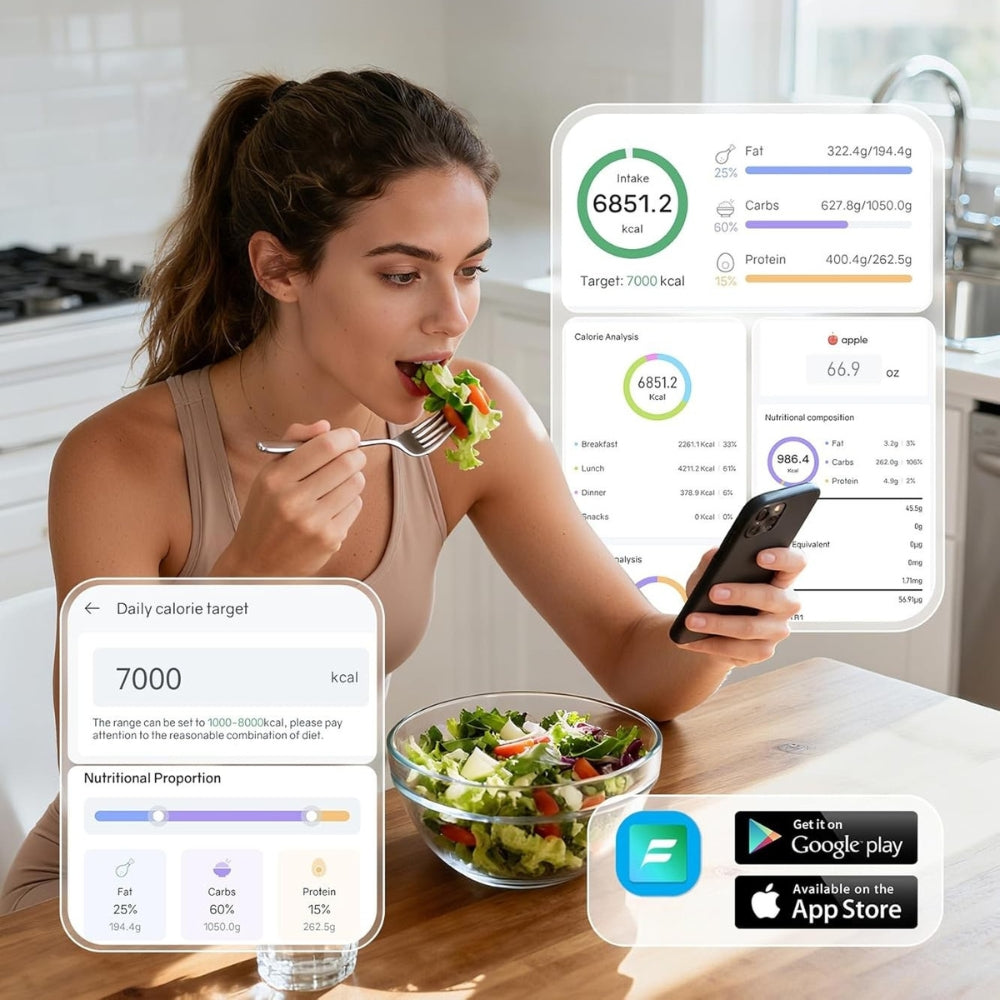 Bilancia Smart Conta Calorie per Dimagrire Senza Errori